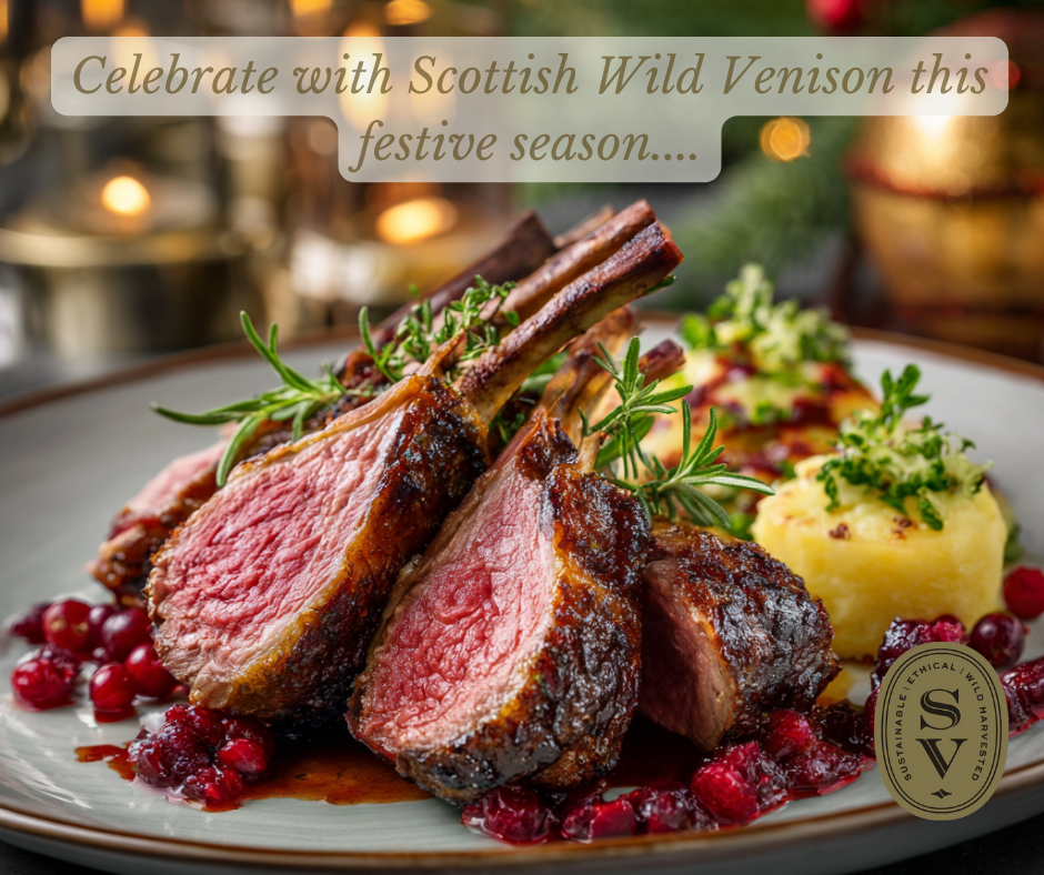 Celebrate the with scottish wild venison this festive season