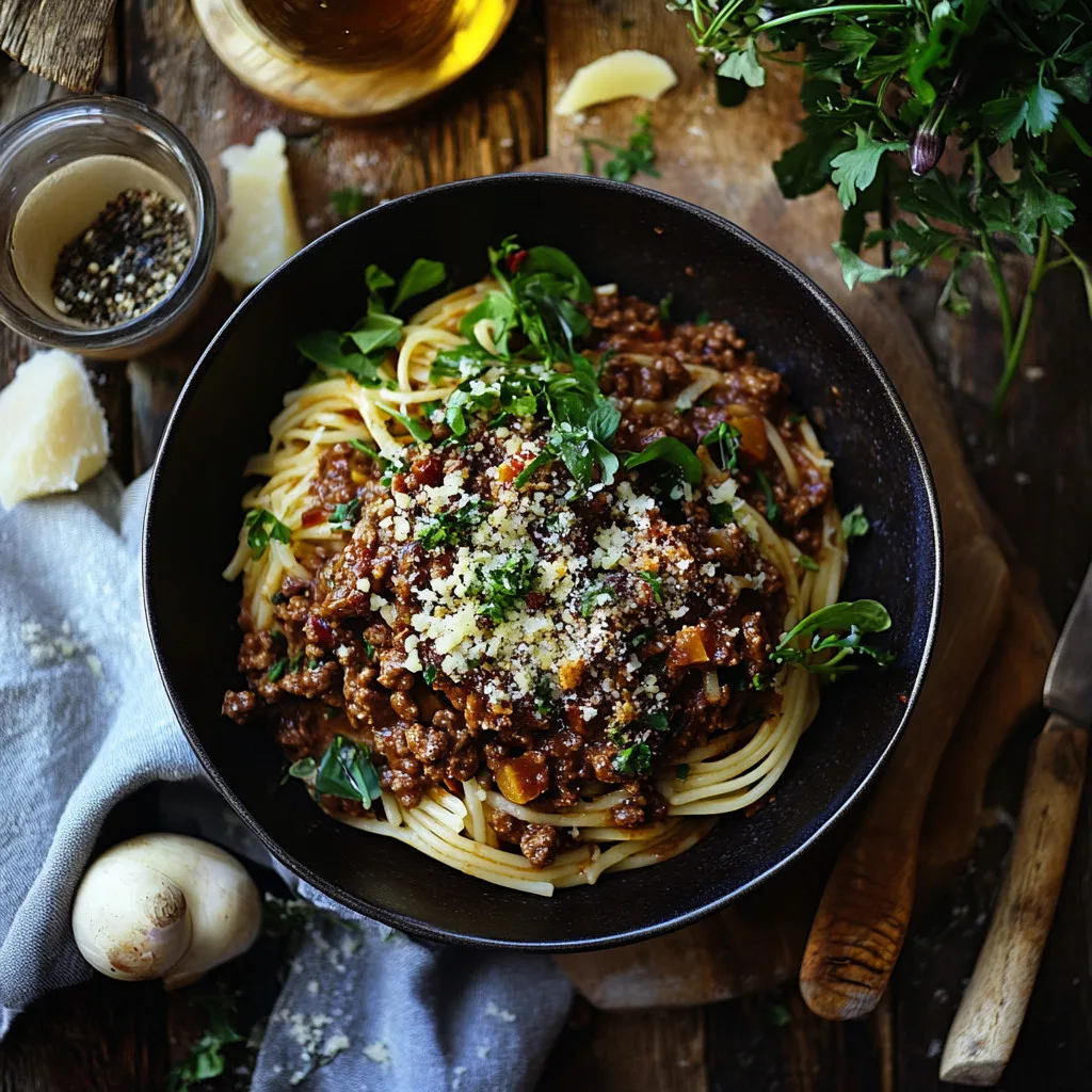 V101 1 Scottish Wild Venison Spaghetti Bolognaise
