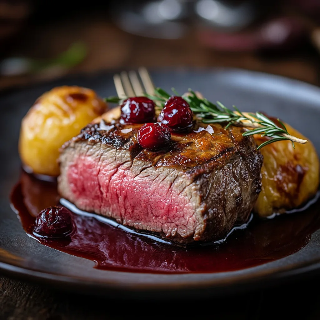 V103 2 Venison Haunch Steak